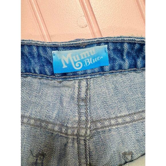 SMYMM Houston High Waisted Shorts in Tide Size 31 - Picture 6 of 7